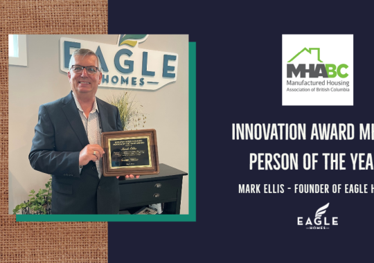 Eagle Homes - Congratulations, Mark.