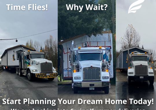 Eagle Homes - When do you want your home?